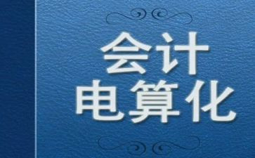 关于电算化会计的心得体会8篇