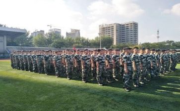 我军训了作文推荐5篇