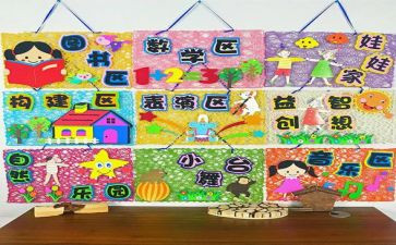 区角观摩幼儿园心得体会推荐5篇