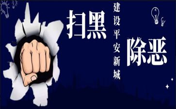 扫黑除恶2024年度工作总结5篇