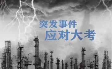 关于突发事件的心得体会5篇