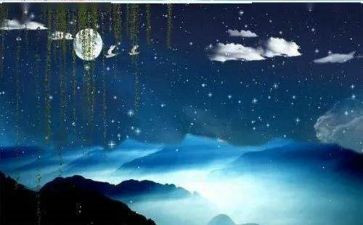 月下的你作文8篇