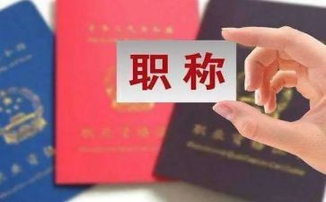 职称评定中工作总结精选5篇