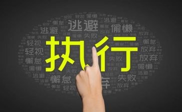 读执行力的心得体会优秀8篇
